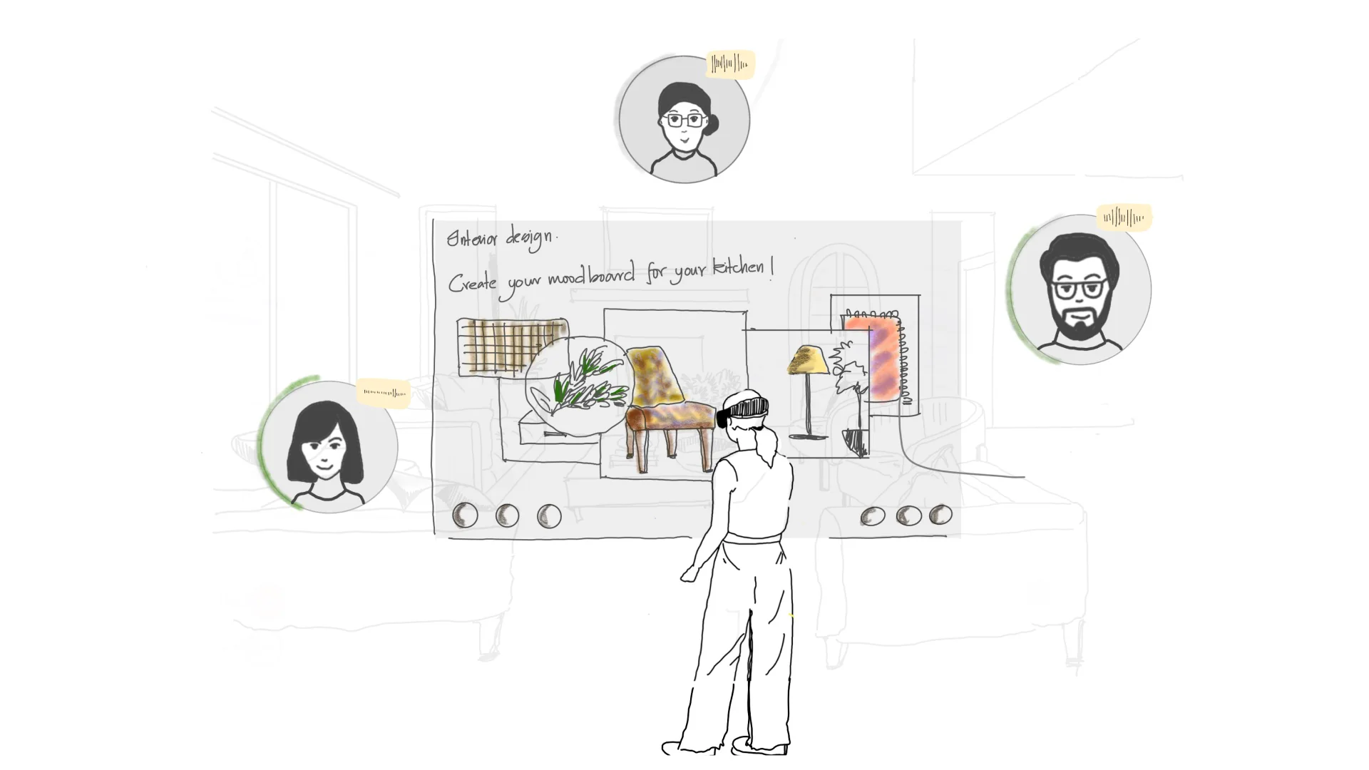 VisionDesigner collaboration concept illustration